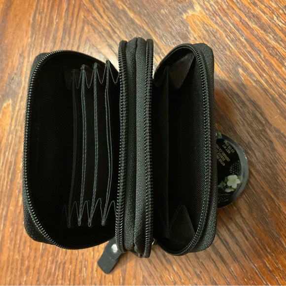 Men’s RFID Safe Double Zipper 8 Pocket 5 Card Slot Genuine Leather Wallet! - Picture 11 of 16